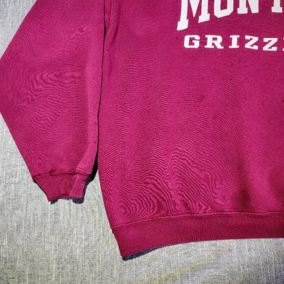 Vintage Montana Grizzlies Crewneck Sweatshirt Size Large Football NCAA 90s - Picture 6 of 16